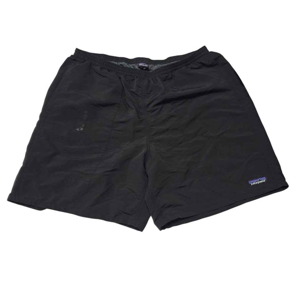 Patagonia Shorts Men Large Black Teal 5" Inseam 2 Pair Bundle Swim Hike - Picture 2 of 16
